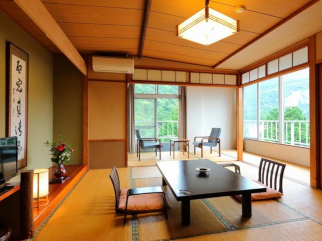 Unzen Iwaki Ryokan Bagian luar foto